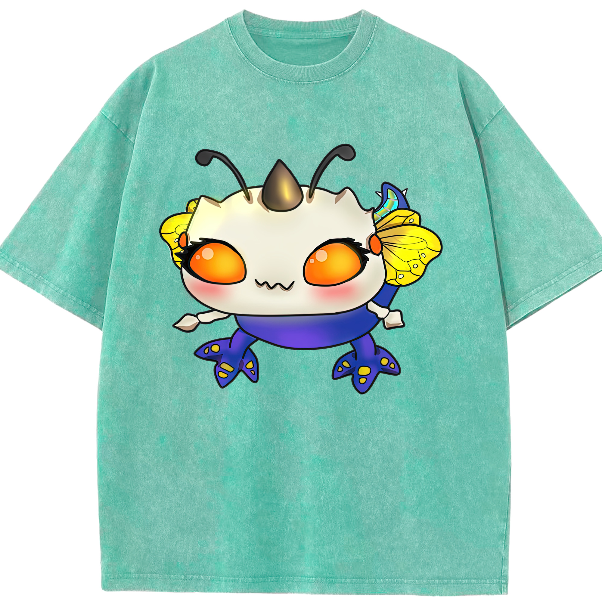 リーグ・オブ・レジェンド League of Legends LOL 綿100% ヴィンテージ風 半袖Tシャツ（フロントプリント）